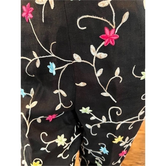 Talbots black linen pants size 8 - Picture 6 of 9